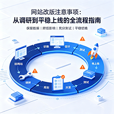 张掖建站-网站改版注意事项：从调研到平稳上线的全流程指南