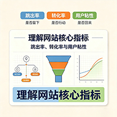 张掖建站-理解网站核心指标:跳出率、转化率与用户粘性