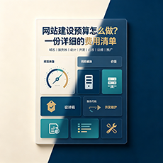 张掖建站-网站建设预算怎么做?一份详细的费用清单