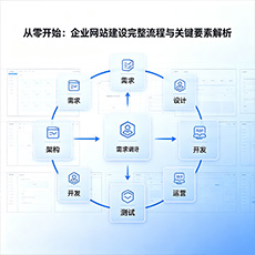 张掖建站-从零开始：企业网站建设完整流程与关键要素解析